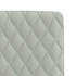 Sillas de comedor 4 unidades terciopelo gris