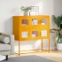 Aparador de acero laminado en frío amarillo 100,5x39x107