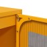 Aparador de acero laminado en frío amarillo 100,5x39x107