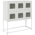 Aparador de acero laminado en frío blanco 100,5x39x107