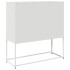 Aparador de acero laminado en frío blanco 100,5x39x107