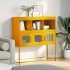 Aparador de acero laminado en frío amarillo 100,5x39x107