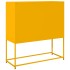 Aparador de acero laminado en frío amarillo 100,5x39x107