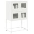 Aparador de acero blanco 68x39x107