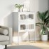 Aparador de acero blanco 68x39x107