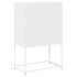 Aparador de acero blanco 68x39x107