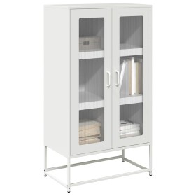 Aparador de acero blanco 68x39x123