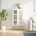Aparador de acero blanco 68x39x123