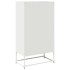 Aparador de acero blanco 68x39x123