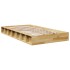 Estructura de cama sin colchón 90x190 cm madera maciza