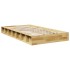 Estructura de cama sin colchón 90x190 cm madera maciza