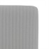 Sillas de comedor 4 uds tela gris