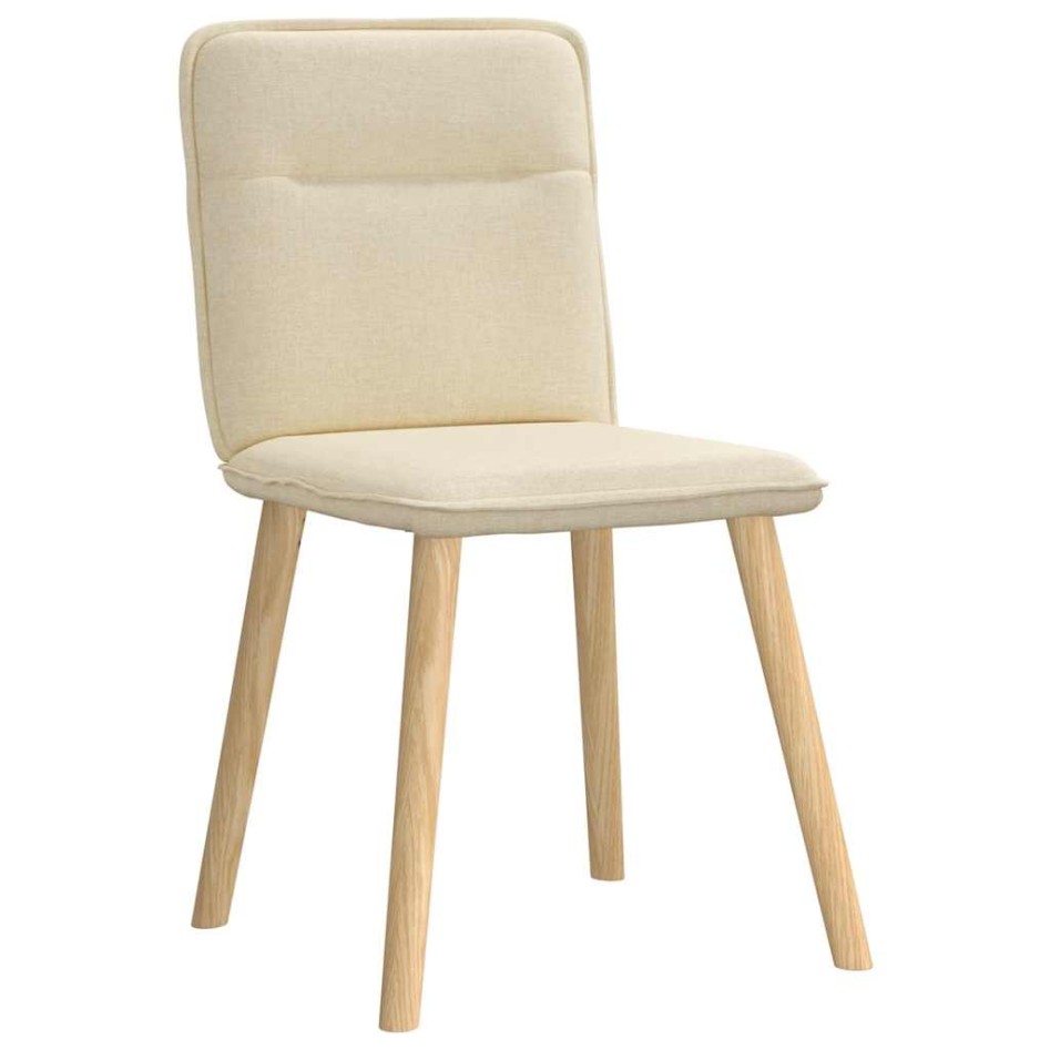 Sillas de comedor 4 unidades tela color