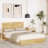 Estructura de cama con cabecero sin colchón 120x190