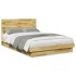 Estructura de cama con cabecero sin colchón 120x190