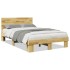 Estructura de cama con cabecero sin colchón 120x190