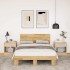 Estructura de cama con cabecero sin colchón 120x190