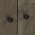 Aparadores 3 uds de madera maciza de mango gris