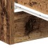 Mesitas noche 2uds madera contrachapada madera vieja