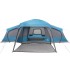 Tienda familiar con porche 9 personas impermeable