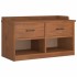 Banco de recibidor SANDNES madera maciza de pino 87x40x50