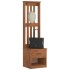 Perchero de entrada SANDENS 45x40x159,5cm madera maciza de