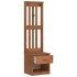 Perchero de entrada SANDENS 45x40x159,5cm madera maciza de