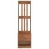 Perchero de entrada SANDENS 45x40x159,5cm madera maciza de