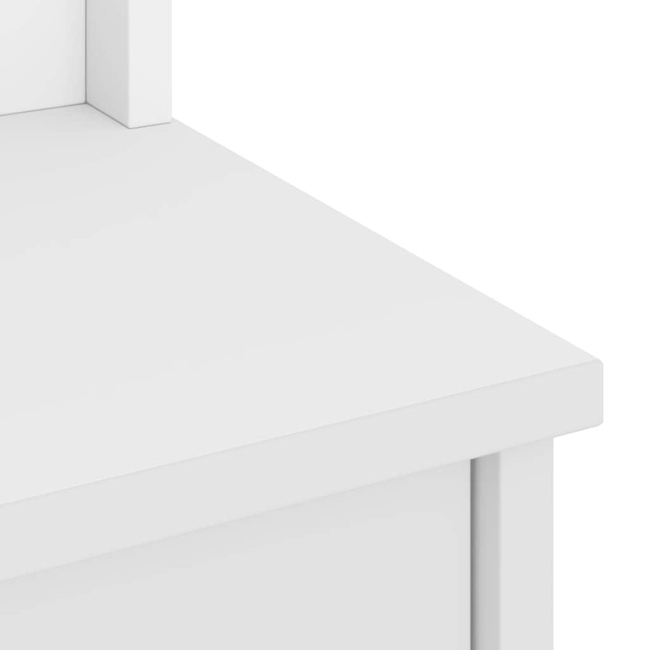 Perchero de entrada SANDENS madera pino blanco 87x40x159,5