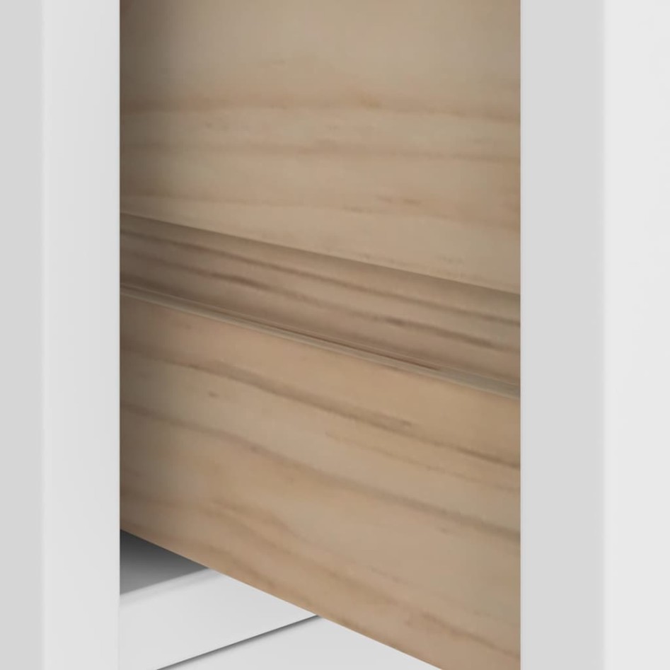 Perchero de entrada SANDENS madera pino blanco 87x40x159,5