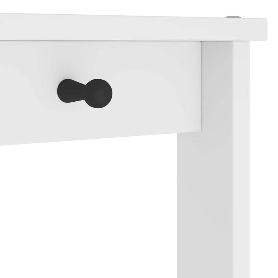 Perchero de entrada SANDENS madera pino blanco 87x40x159,5