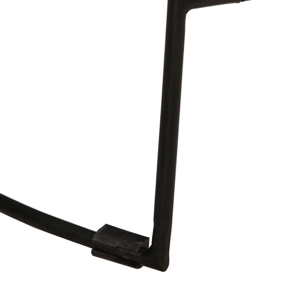 Taburetes de barra 2 uds madera maciza de mango 49x43x79