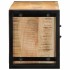 Mueble para la TV 80x30x35 madera maciza mango