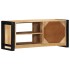 Mueble para la TV 80x30x35 madera maciza mango