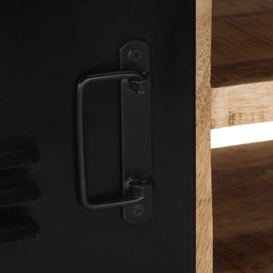 Mueble para la TV 80x30x35 madera maciza mango