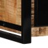 Mueble para la TV 80x30x35 madera maciza mango