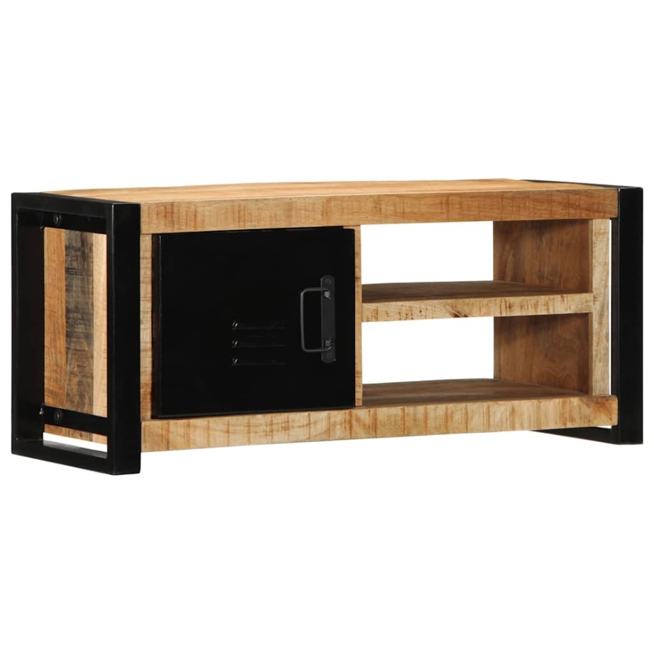 Mueble para la TV 80x30x35 madera maciza mango