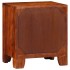 Mesita de noche 2 uds 40x30x45 cm madera maciza de