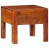 Mesita de noche 2 uds 40x40x36 cm madera maciza de