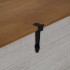 Baúl de almacenamiento HALDEN blanco 91x91x47 cm madera