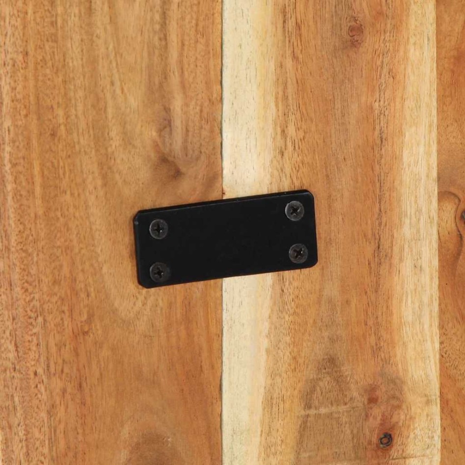 Cabecero de cama 180 cm madera maciza