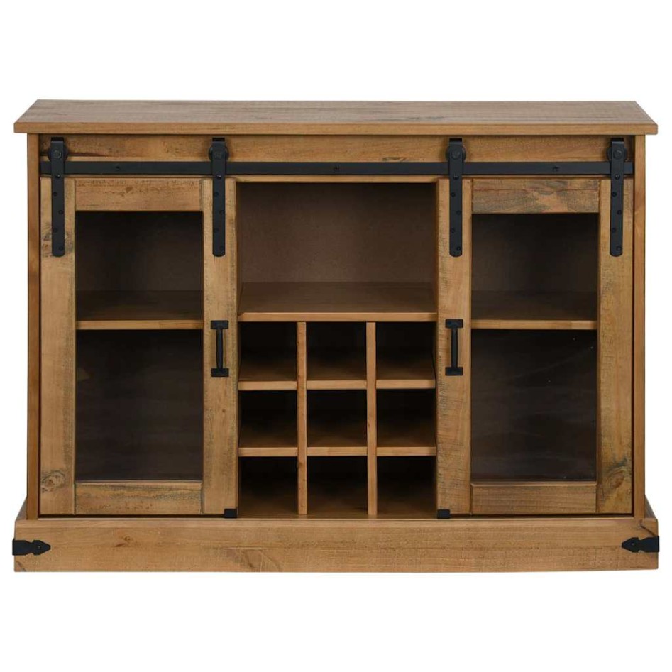 Aparador HALDEN 2 puertas correderas 112x40x80