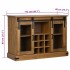 Aparador HALDEN 2 puertas correderas 112x40x80