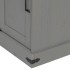 Aparador HALDEN con puerta corredera gris 80x40x80