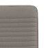 Sillas de comedor 2 unidades tela gris