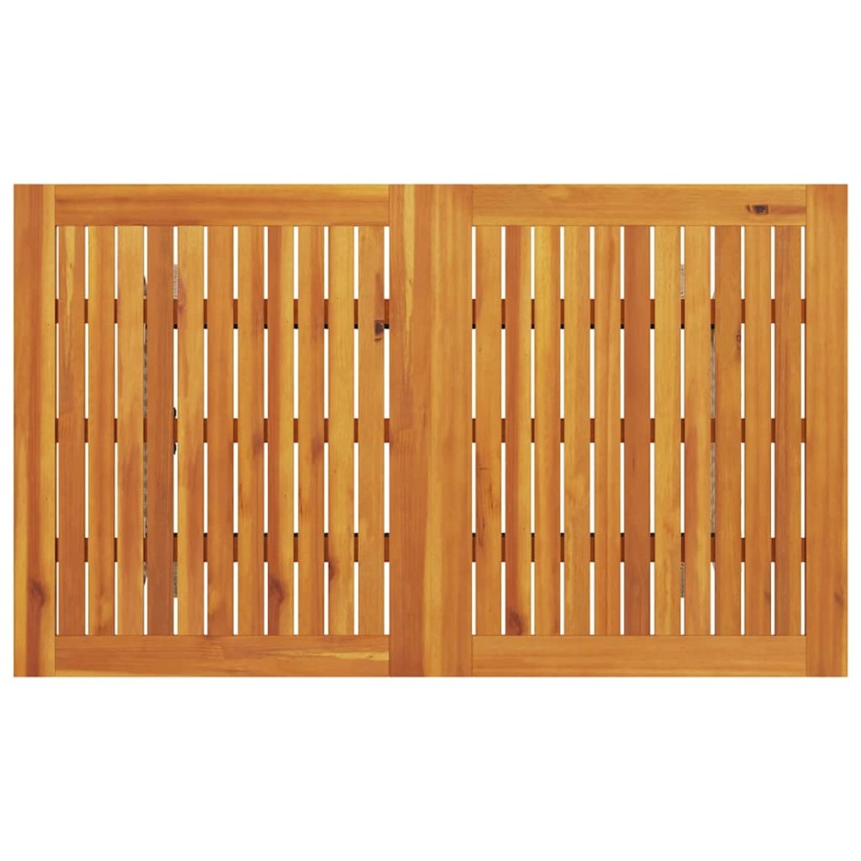 Sofá jardín de 3 plazas con cojín y mesa gris