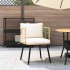 Sillón de jardín con cojines ratán sintético