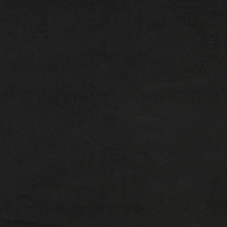 Cama box spring con colchón cuero sintético negro 90x210