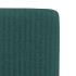 Sillas de comedor 2 unidades tela verde