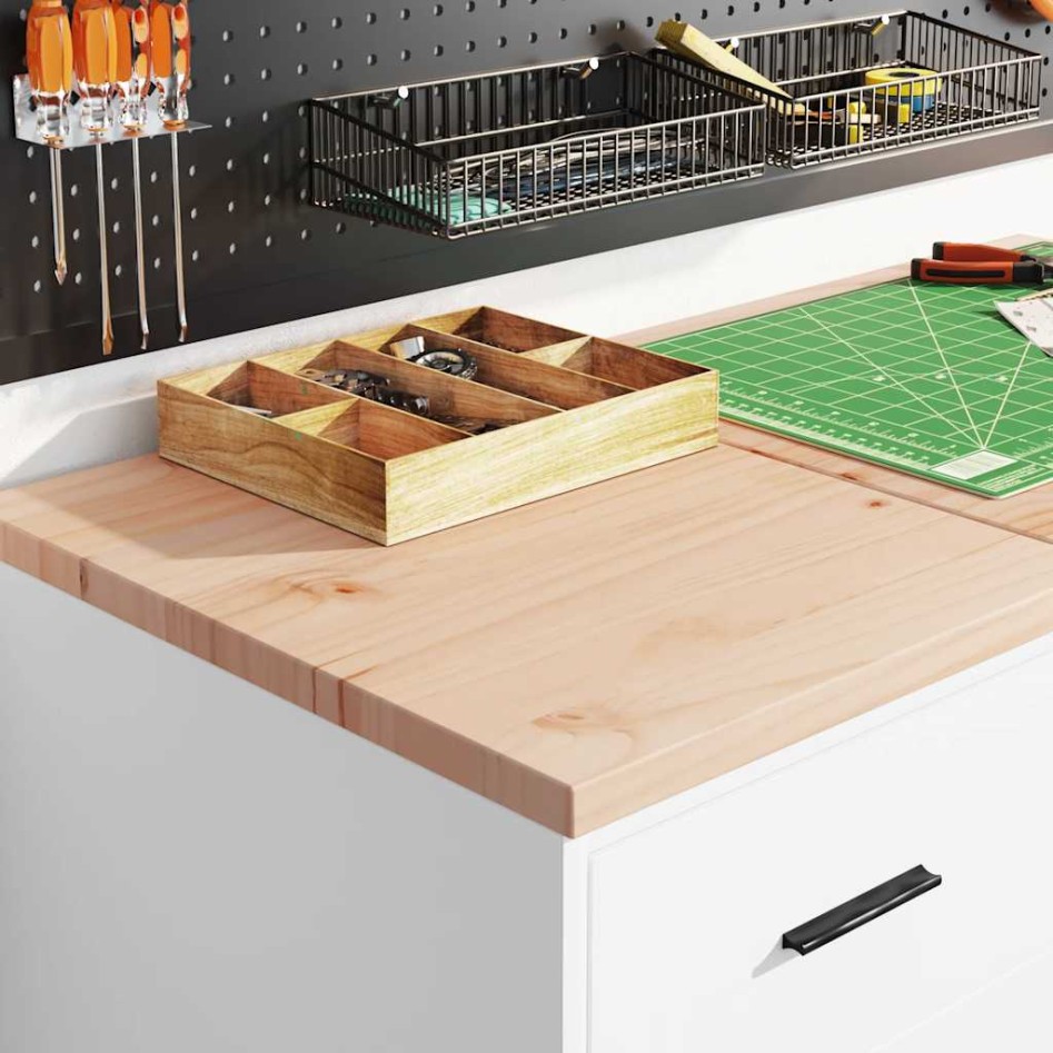 Armarios 2 uds para garaje madera de ingeniería